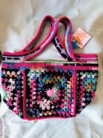 Sac Cabas unique au crochet411