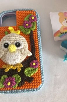 Coque smartphone élégant oiseau